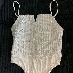 Rhinestone bodysuit